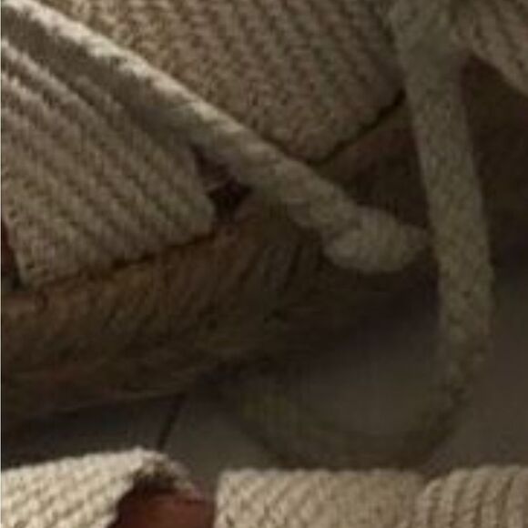 Andre Assous Women's Woven Fisherman Espadrilles Wedge Sandals Tan Size 7 - Picture 6 of 6